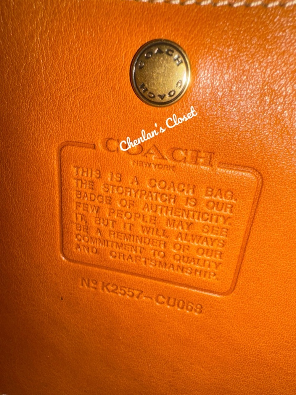 NWT Coach Brooklyn 28 Toffee Brown - Picture 8 of 12